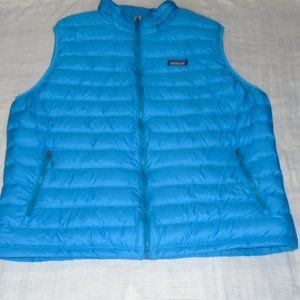Patagonia Men's Down Sweater Vest Puff size XXL Mens Blue